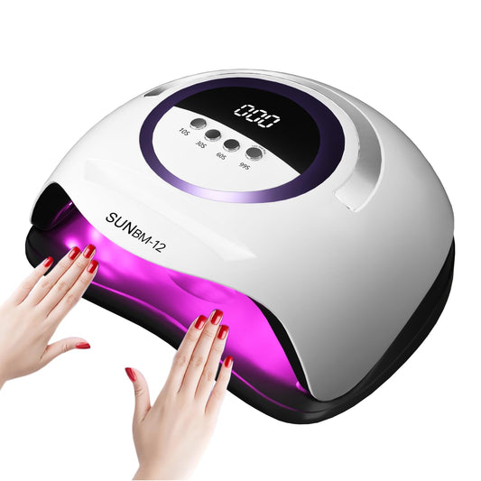 300W UV LED Nail Lamp (Fast Gel Drying – Salon Results at Home)