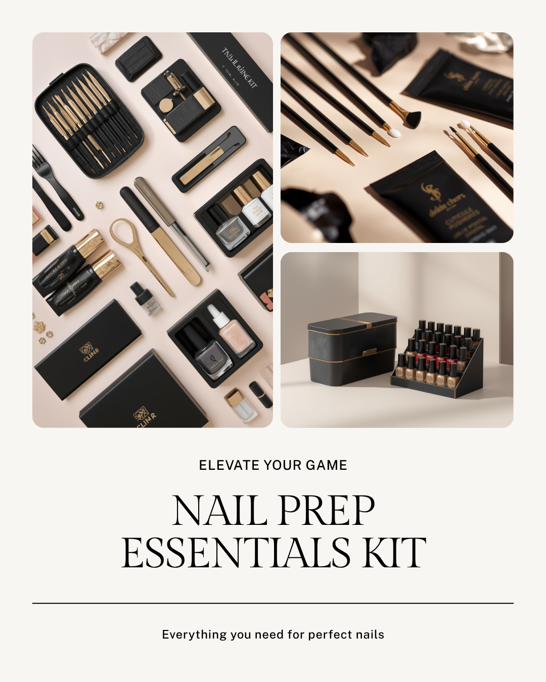Nail Prep Essentials Kit – Clean, Shape & Prep Like a Pro