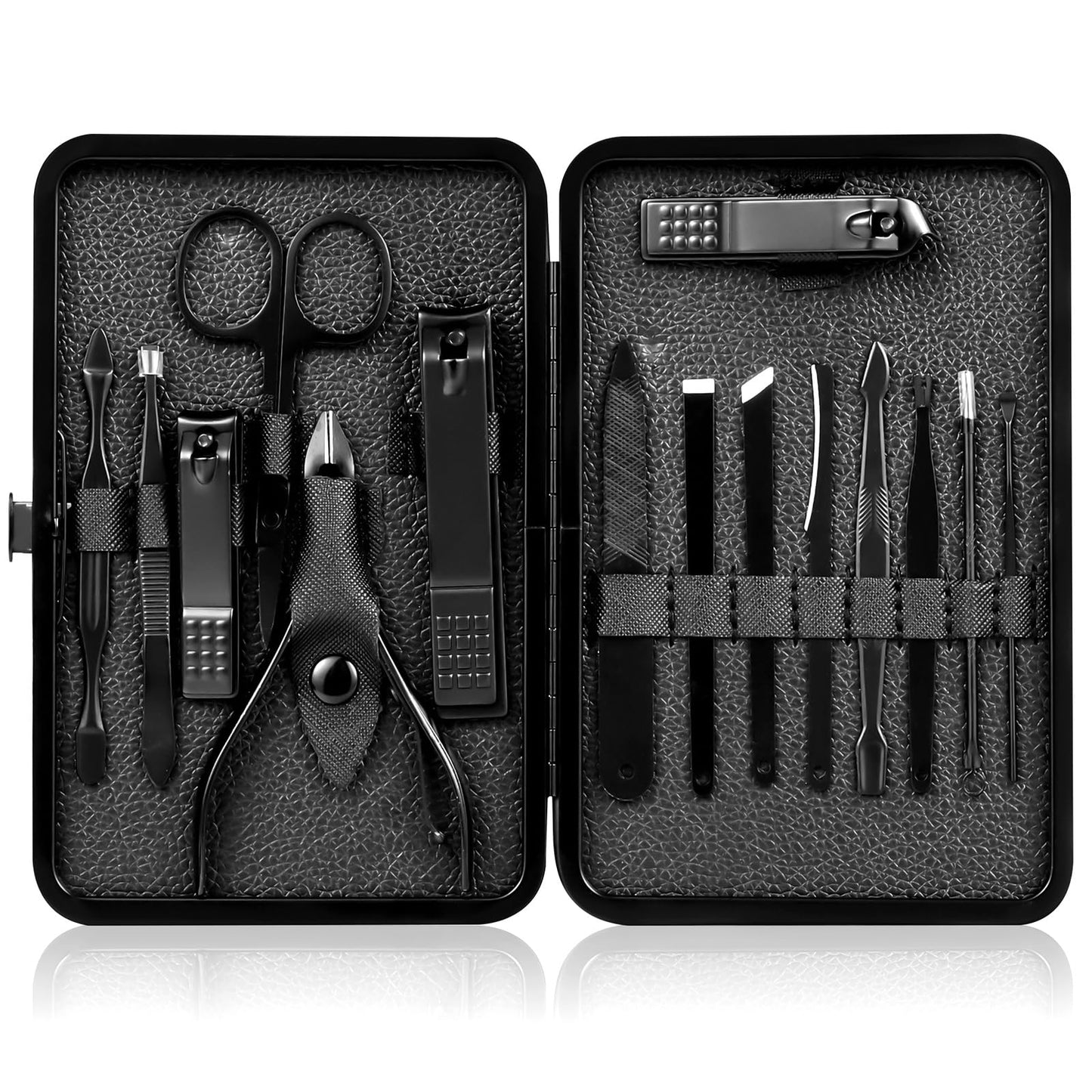 Precision Nail Clipper Set – Stainless Steel with Portable Case